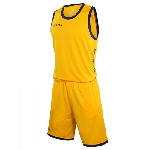 Комплект баскетбольної форми  жовто-фіолетовий б/р 3881021.9717 Kelme