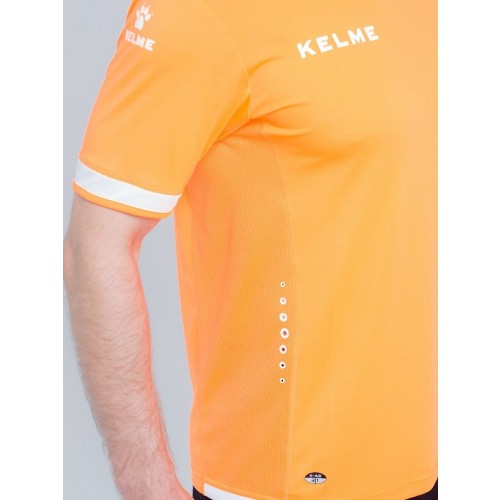 Футболка з комплекту футбольньої форми ALAVES оранжево-чорний  к/р K15Z212.9910 (Ф) Kelme