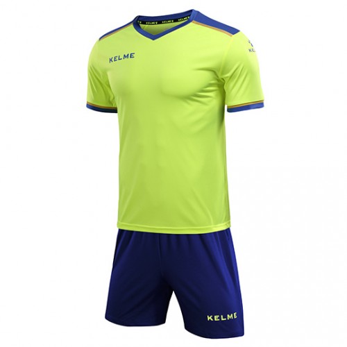 Комплект футбольньої форми  салатово-синій к/р дитячий  SEGOVIA 3873001.9918 Kelme SEGOVIA