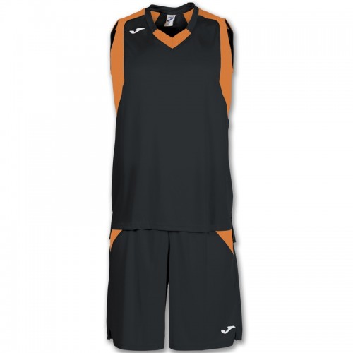 Комплект баскетбольної форми чорно-оранжевий б/р  FINAL 101115.120 Kelme FINAL