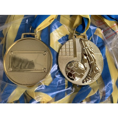 Медаль ф/б золота діам.65 мм Joma