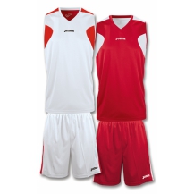 Форма біло-червона  ( баскетбол ) 1184.003 Joma REVERSIBLE BASKET SET