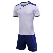 Комплект футбольньої форми  біло-синій к/р дитячий SEGOVIA JR 3873001.9104 Kelme SEGOVIA