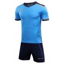 Комплект футбольньої форми  синьо-т.синій  к/р дитячий SEGOVIA JR 3873001.9996 Kelme SEGOVIA