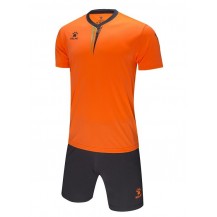 Комплект футбольньої форми VALENCIA JR   оранжево-сірий   к/р  дитячий  3893047.9999 Kelme VALENCIA