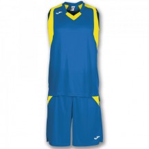 Комплект баскетбольної форми синьо-жовтий б/р  FINAL 101115.709 Kelme FINAL