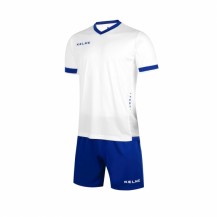 Комплект футбольньої форми ALAVES JR  біло-синій дитячий к/р  K15Z212C.9104 Kelme ALAVES