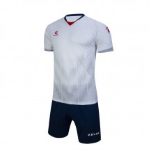 Комплект футбольньої форми біло-червоний  к/р  3801096.9107 Kelme MIRIDA