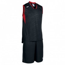 Комплект баскетбольної форми чорно-червоний б/р  CAMPUS 101373.106 Joma CAMPUS