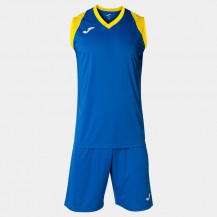 Комплект баскетбольної форми синьо-жовтий  б/р   FINAL II 102849.709 Joma FINAL