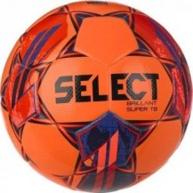 М'яч футбольний Select BRILLANT SUPER FIFA TB v23 помаранчевий, червоний Уні 5 Select