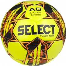 М'яч футбольний Select FLASH TURF v23 жовто-помаранчевий Уні 5 Select