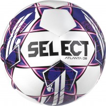 М'яч футбольний Select ATLANTA DB v23 біло-фіолетовий Уні 5 Select