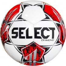М'яч футбольний Select DIAMOND v23 біло-червоний Уні 5 Select