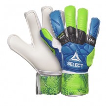 Рукавички воротарські Select GOALKEEPER GLOVES 04 HAND GUARD синій, зелений, білий Діт 4 (15,5см) Select