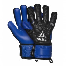 Рукавички воротарські Select Goalkeeper Gloves 33 Allround чорний, синій Уні 9,5 (19,5 см) Select