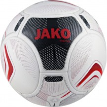 М'яч футбольний Jako Fifa Prestige Qulity Pro білий, чорний, бордовий Уні 5 Jako