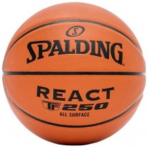 М'яч баскетбольний Spalding REACT TF-250 помаранчевий Уні 6 арт 76802Z Spalding