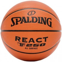 М'яч баскетбольний Spalding REACT TF-250 помаранчевий Уні 5 арт76803Z Spalding