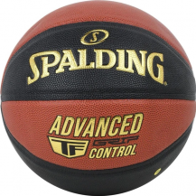 М'яч баскетбольний Spalding Advanced Grip Control чорний, помаранчевий Уні 7 Spalding