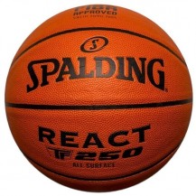 М'яч баскетбольний Spalding React TF-250 FIBA помаранчевий Уні 6 Spalding