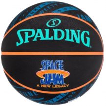 М'яч баскетбольний Spalding SPACE JAM TUNE SQUAD ROSTER синій, чорний, мультиколор Уні 7 Spalding