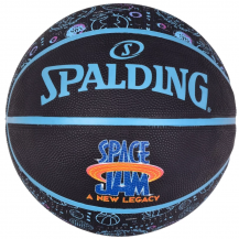 М'яч баскетбольний Spalding SPACE JAM TUNE SQUAD ROSTER чорний, мультиколор Уні 7 Spalding
