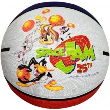 М'яч баскетбольний Spalding SPACE JAM 25TH ANNIVERSARY Tune Squad білий, червоний Уні 7 Spalding
