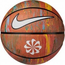 М'яч баскетбольний Nike EVERYDAY PLAYGROUND 8P NEXT NATURE DEFLATED MULTI/AMBER/BLACK/WHITE size 7 Nike