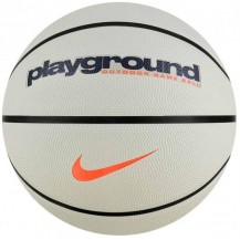 М'яч баскетбольний NIKE EVERYDAY PLAYGROUND 8P GRAPHIC DEFLATED light BONE/NAVY/BLACK/orange size 7 Nike