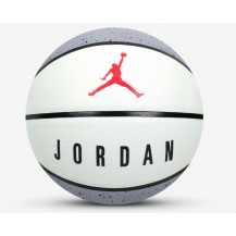 М'яч баскетбольний Nike JORDAN PLAYGROUND 2.0 8P DEFLATED CEMENT GREY/WHITE/BLACK/FIRE RED size 5 Nike