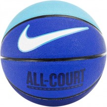 М'яч баскетбольний Nike EVERYDAY ALL COURT 8P DEFLATED HYPER ROYAL/DEEP ROYAL BLUE/BALTIC BL size 7 Nike