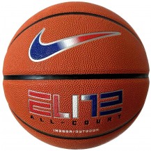 М'яч баскетбольний Nike ELITE ALL COURT 8P 2.0 DEFLATED помаранчевий Уні 7 Nike