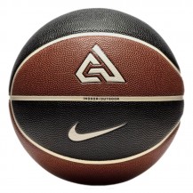 М'яч баскетбольний Nike ALL COURT 2.0 8P G ANTETOKOUNMPO DEFLATED бурштиновий, чорний Уні 7 Nike