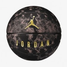 М'яч баскетбольний Nike JORDAN BASKETBALL 8P ENERGY DEFLATED CRIMSON BLISS/BLACK/BLACK/GOLD size 7 Nike