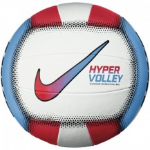 М'яч волейбольний Nike HYPERVOLLEY 18P білий, блакитний, червоний Уні 5 Nike