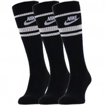 Шкарпетки Nike U NK CREW NSW ESSENTIAL STRIPE 3PR чорний Уні 34-38 Nike