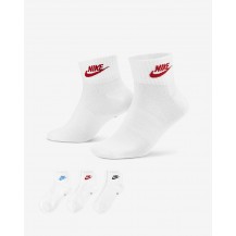Шкарпетки Nike U NK NSW EVERYDAY ESSENTIAL AN 3PR білий, мультиколор Уні 34-38 Nike