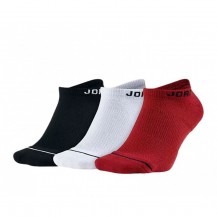 Шкарпетки Nike U J ED CUSH POLY NS 3PR 144 червоний, білий, чорний Уні 38-42 Nike
