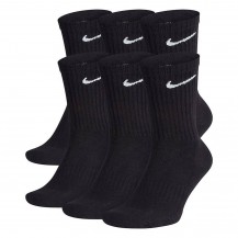 Шкарпетки Nike U NK EVERYDAY CUSH CREW 6PR-BD чорний Уні 34-38 Nike