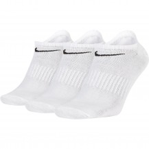 Шкарпетки Nike U NK EVERYDAY LTWT NS 3PR білий Уні 34-38 Nike