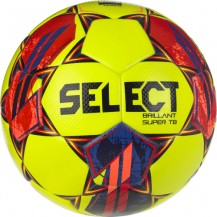 М'яч футбольний Select BRILLANT SUPER FIFA TB v23 жовтий, червоний Уні 5 Select