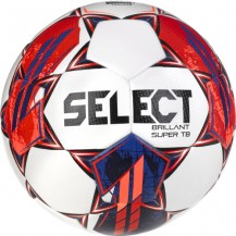 М'яч футбольний Select BRILLANT SUPER FIFA TB v23 білий, червоний Уні 5 Select