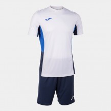 Комплект біло-т.синьо-синій футболка к/р і шорти DANUBIO II  103213.203 Joma DANUBIO