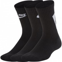 Шкарпетки Nike Y NK EVERYDAY CUSH CREW 3PR чорний Діт 38-42 Nike