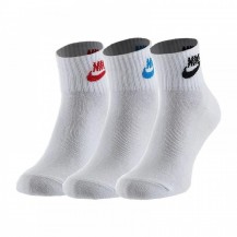 Шкарпетки Nike U NK NSW EVRY ESSENTIAL ANKLE 3PR білий Уні 46-50 Nike