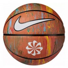 М'яч баскетбольний Nike EVERYDAY PLAYGROUND 8P NEXT NATURE DEFLATED MULTI/AMBER/BLACK/WHITE size 6 Nike