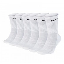 Шкарпетки Nike U NK EVERYDAY CUSH CREW 6PR-BD білий Уні 34-38 Nike