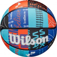 М'яч баскетбольний Wilson WNBA HEIR DNA BSKT Blue/Orange size 6 Wilson