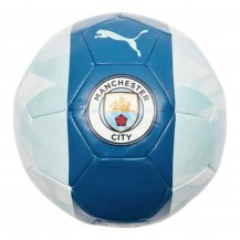 М'яч футбольний Puma MCFC FtblCore Ball сріблястий, блакитний, синій Уні 5 Puma